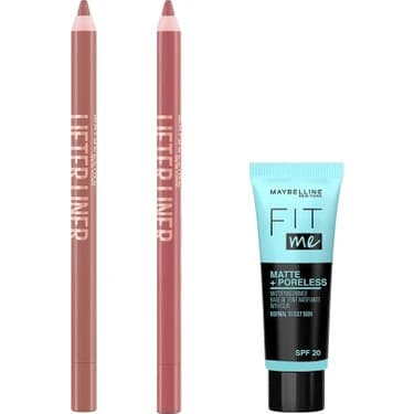 Mey İthalat Maybelline New York Lifter Liner Dudak Kalemi 05 On It & 07 Big Lift & Mini Fit Me