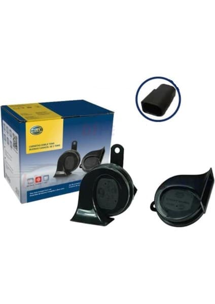 Hella Bas Tiz Korna 12V 400-500Hz(Caddy Golf V Jetta Leon Toledo)