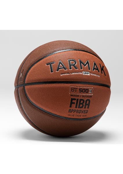 Decathlon Kipsta Basketbol Topu - 7 Numara - Kahverengi - Grip Match