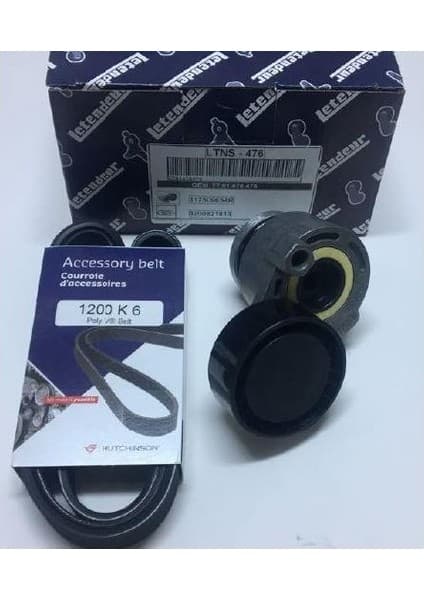 Letendeu Alternatör Kayış Kit Clio 2-3-4 Kangoo Megane 2-3 Dokker Duster Lodgy Sandero 1/2 K4M K9K