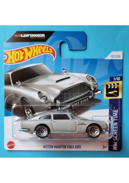 Hot Wheels Tekli Arabalar Aston Martin 1963 Db5