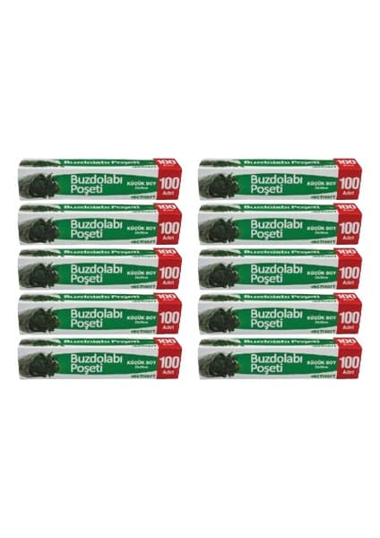 Actisoft Buzdolabı Poşeti Küçük 100'LÜ x 10 Paket Fiyatı