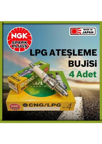 Ngk 7988 Buji Takımı(4)Lpg/renault Clio 1.8/espace/fuego/laguna/master/megane/rapid/rapid/süper