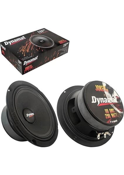 Dynamat 16 cm Joker Serisi 110W Rms 290W Maksimum 2 Adet
