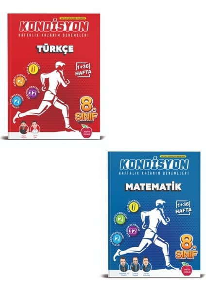 Newton Yayınları 8. Sınıf Kondisyon Türkçe - Matematik Deneme