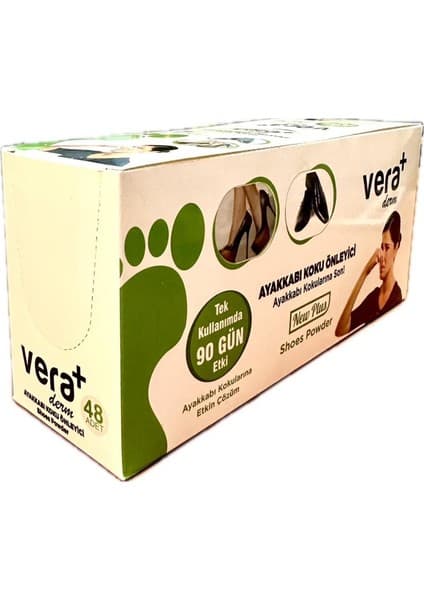 Vera Derm 48 Adet Standlı Ayak ve Ayakkabı Koku Önleyici