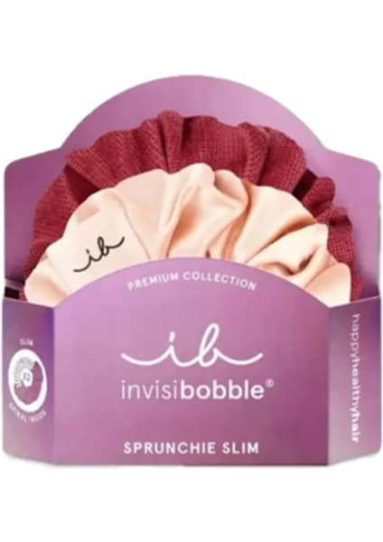 Invisibobble Sprunchie Slim Premium You Make Me Blush 2'li Saç