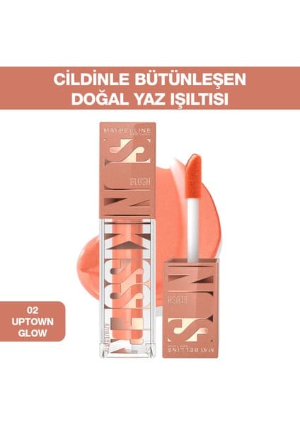Maybelline New York Sunkisser Likit Allık- 02 Uptown