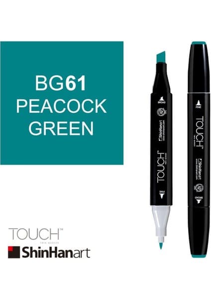 Shinhan Art Art Touch Twin Marker BG61 Peacock