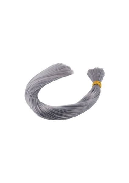 Mini Club Koyu gri Çok Renkli Sentetik Boğumlu Saç / 1kg