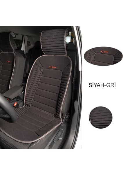 Space Bumerang Minder 2'li Set Siyah /