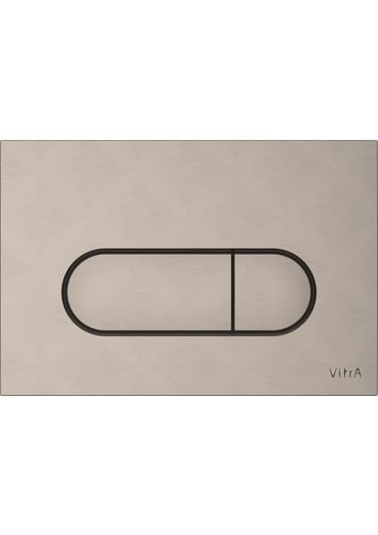 VitrA Root Round 740-2295 Kumanda Paneli, Fırçalı Nikel Fiyatı