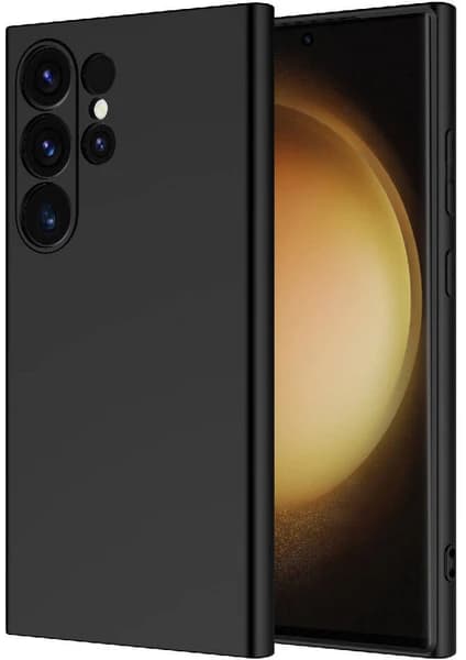 ZORE Galaxy S24 Ultra Kılıf Mara Lansman Kapak-Siyah