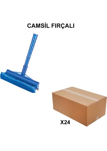 İzmir Fırça Ege ArgeToptan Camsil Fırçalı - 24 Adet 005082 Fiyatı