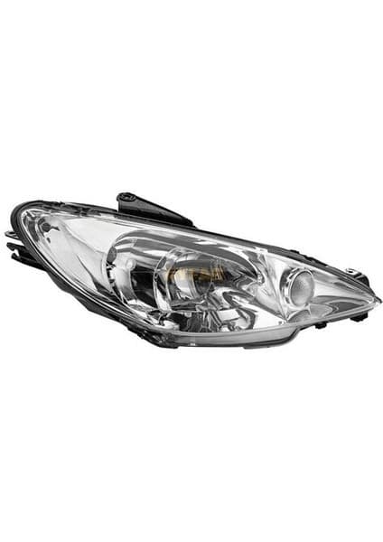 Ayfar 303331 Far Sol Elektrikli H7 H7 206 Ym Gtı Sport 9 98-Çift Ampullu
