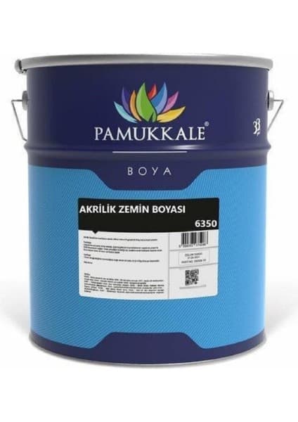Pamukkale Akrilik Zemin Boyası 5 kg Ral 9005