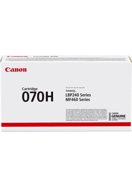 Canon CRG-070H Bk Black Siyah