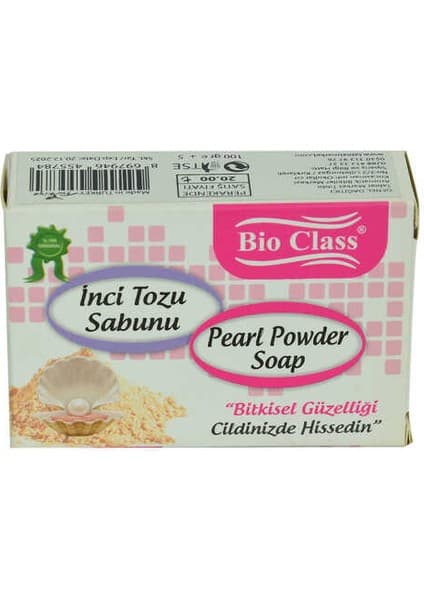Bio Class Inci Tozu Sabunu Pearl Powder Soap 100