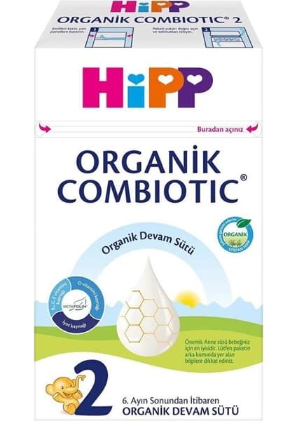 Hediyecantam Hipp 2 Organik Combiotic Bebek Sütü 600 gr Fiyatı