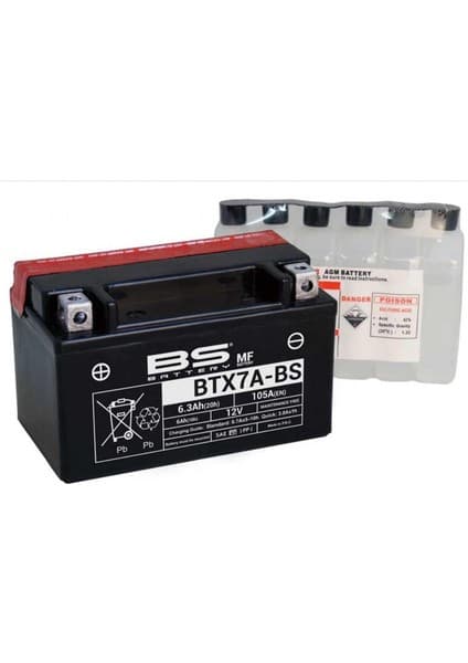 Bs Akü BTX7A-BS Mondial