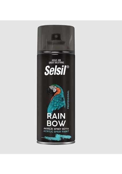 Selsil Rainbow Akrilik Sprey Boya 9010 Mat
