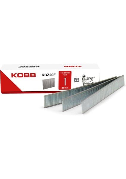 Kobb KBZ20F 20 mm 2500 Adet