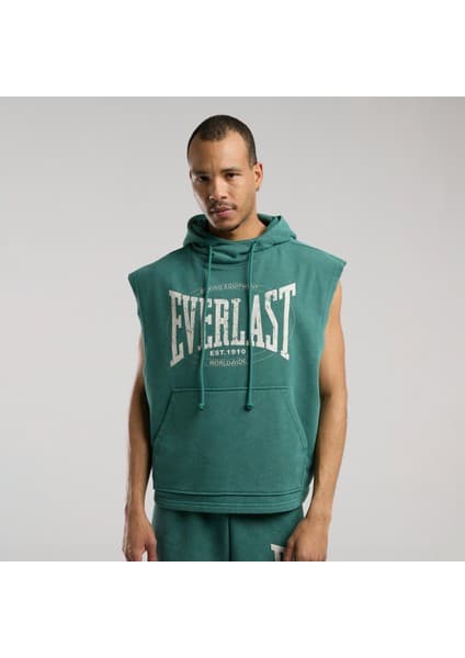 Everlast Authentic Boxing Oversize Koyu Yeşil Kolsuz Erkek