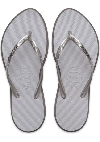Havaianas 4149584 Sslim Point Parmak Arası Açık Gri Kadın