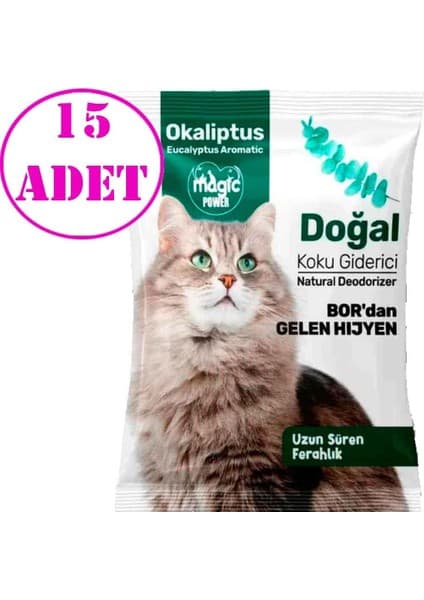 Magic Power Kedi Kumu Koku Okaliptus 25 Gr 15