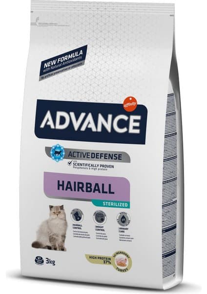 Advance Cat Sterılızed Haırball 3 kg