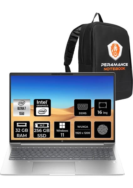 HP Probook 460 G11 Core Ultra 7 155U 32GB RAM 256GB SSD 16 Fiyatı
