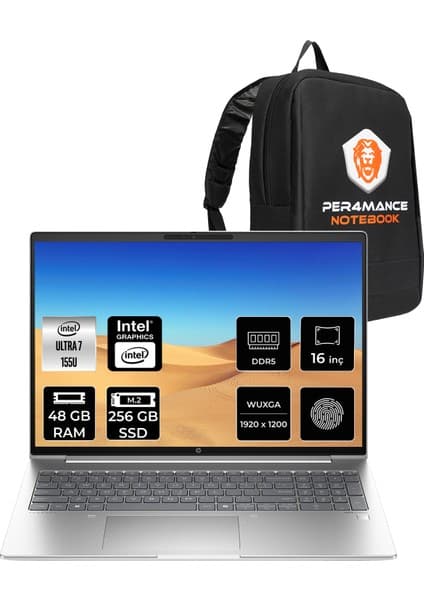 HP Probook 460 G11 Core Ultra 7 155U 48GB RAM 256GB SSD 16 Fiyatı