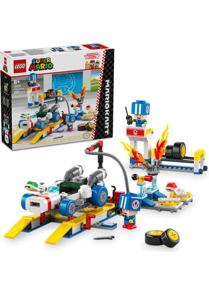LEGO® Super Mario™ Mario Kart™ – Toad'un Garajı 72035 - 8 Yaş & Üzeri Çocuklar için Yaratıcı