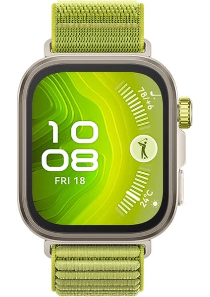 Huawei Watch Fit 4 Pro (Huawei Türkiye Garantili) - Yeşil