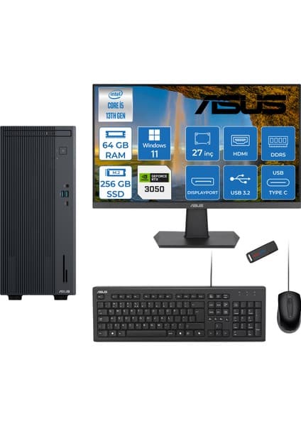 Asus Expertcenter P500MV Intel Core İ5-13420H 64GB Ddr5 Fiyatı