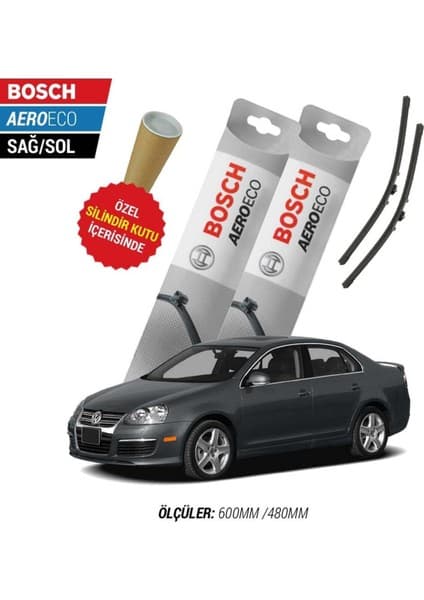Volkswagen Jetta Muz Silecek (2006-2010) Bosch