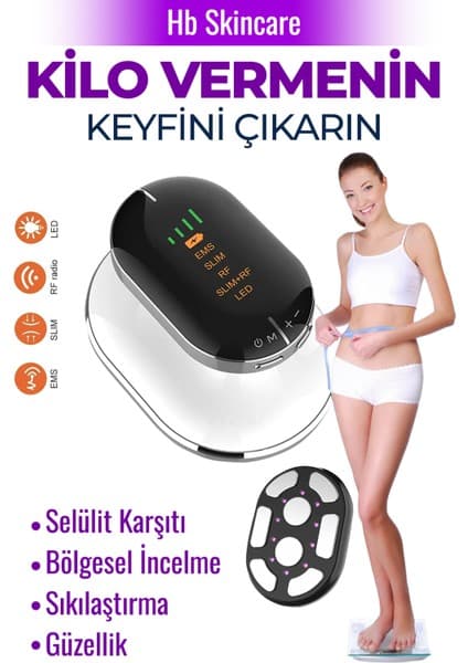 Hifu Skin Device Ems Beyaz Bölgesel İncelme Cihazı 4 Farklı Mod ile Sıkılaştırma ve Zayıflama