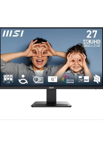 Yenilenmiş Msı Pro MP273U 27 4 Ms 4K IPS 60 Hz Monitör