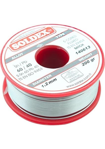 Soldex 200 gr Lehim 1.2