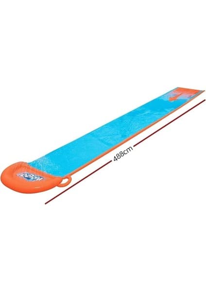 Bestway Renkli su kaydırağı, eğlence dolu tek kişilik yaz aktivitesi 48x105