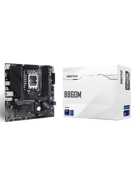 Biostar B860MT-E Pro 8000MHZ Ddr5 Matx 1851P