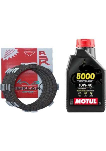 Mondial Drift L 125 Debriyaj Balata Bakım Seti Motul 5000