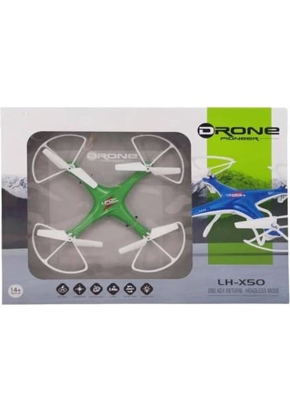 Drone Poıneer LH-X50 Işıklı Drone Kutulu