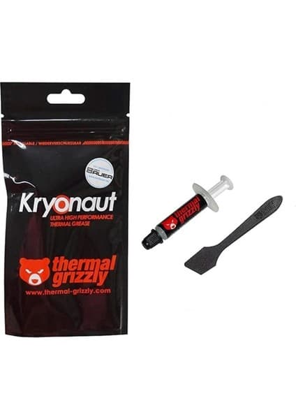 Thermal Grizzly Kryonaut 1gr 12.5W-YÜKSEK Performanslı Termal