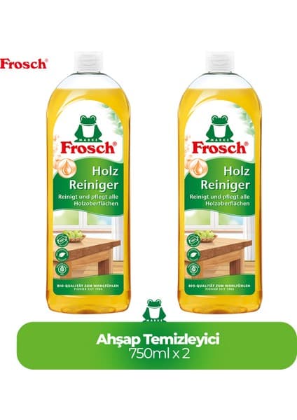 Frosch Ahşap Temizleyici 2'li (750