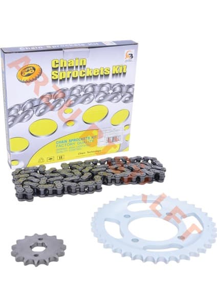Cgl Zincir Dişli Set (15T/38T) (428H x 110L)