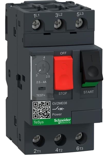 Schnei̇der Electri̇c Tesys Deca GV2ME08 Motor Koruma Şalteri