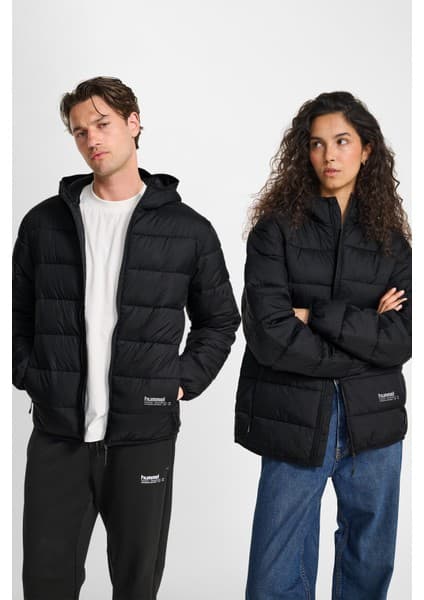 Hummel Lıghtweıght Puffer Mont 2XL Erkek Kesim Kalıbı Siyah Renk Çin