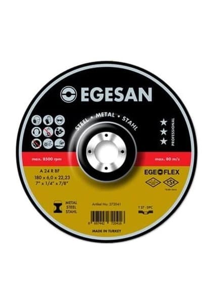 Egesan Metal Taşlama Taşı 115X6 Pro Seri-10