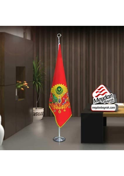Asilmeydan Osmanlı Imparatorluğu Kırmızı Bayrak Ofis Makam -Toplantı Odaları -Direkli -Saçaklı